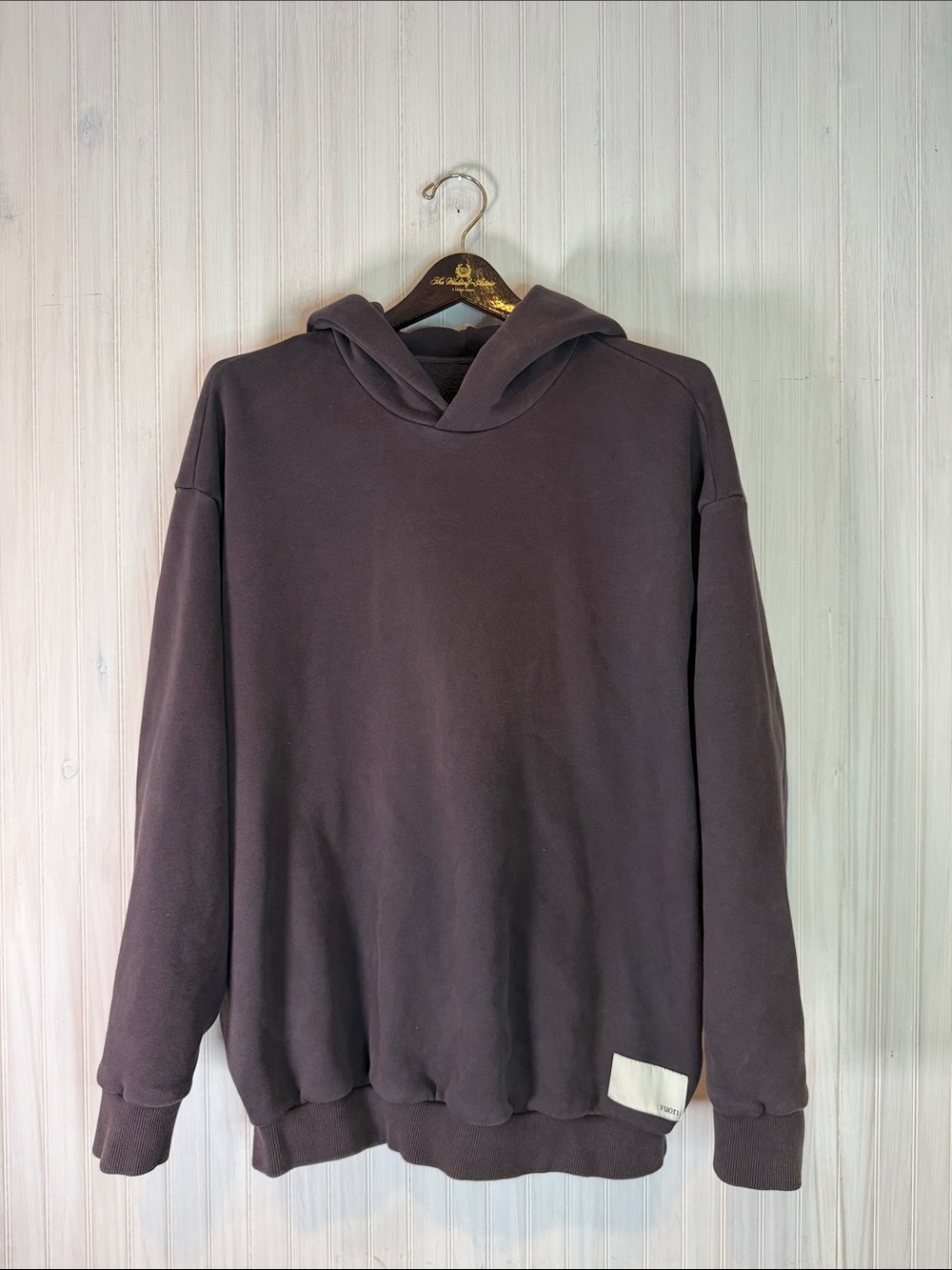 VUORI CHOCOLATE BROWN HOODIE MEDIUM